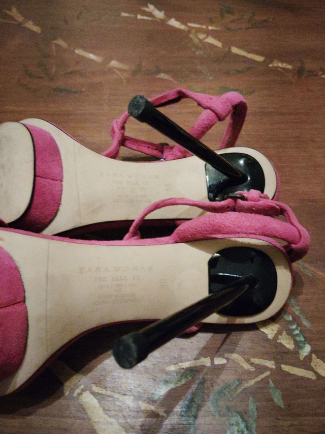 Tacones rosa fiesta
