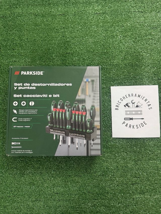 Set Destornilladores Parkside 37 piezas