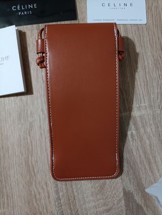 Gafas Celine | Funda Piel Marrón