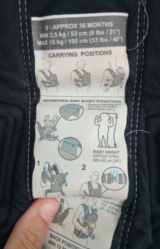 Mochila portabebés BabyBjorn