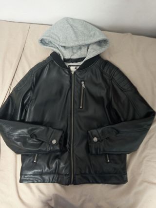 Chaqueta cuero niño 164cm
