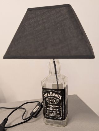 Lampada Jack Daniel's Riciclata