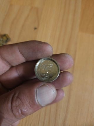 Caja Reloj Bulova dorado y plateado