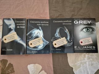Colección de libros 50 Sombras de Grey