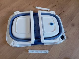 Bañera bebé plegable, nueva