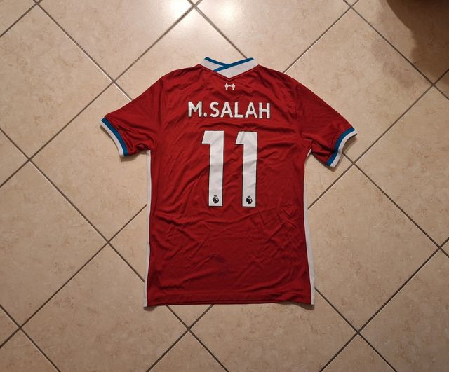 Maglia Liverpool Home Salah 11 2020-21 M