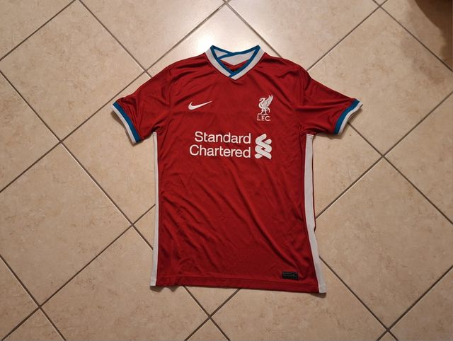 Maglia Liverpool Home Salah 11 2020-21 M