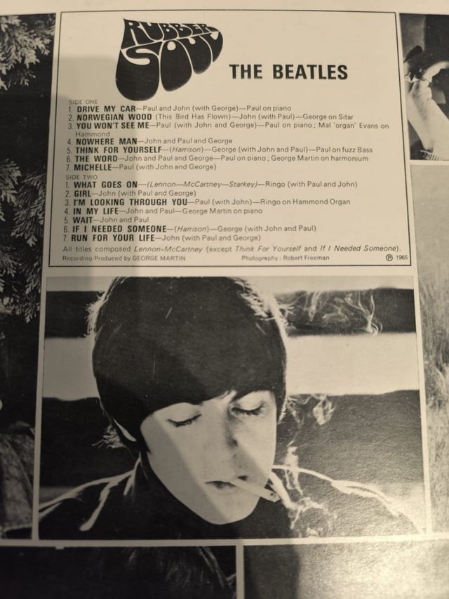 The Beatles – Rubber Soul. 1978 Lp