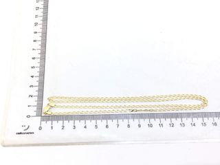 cadena oro 18k 30cm