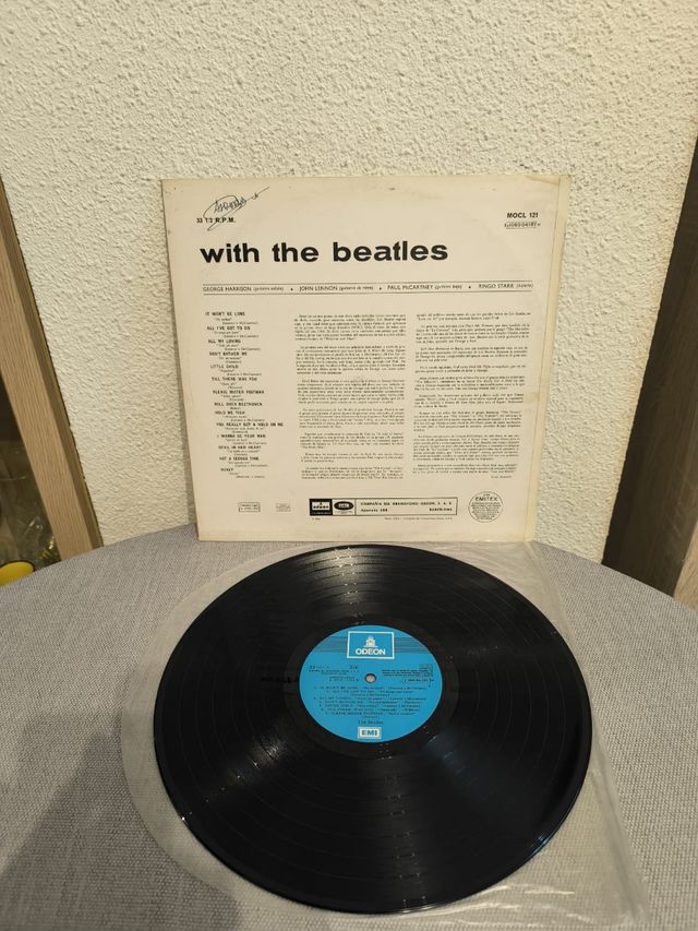The Beatles – With The Beatles. 1974 Lp