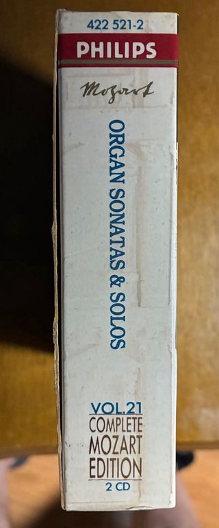 Mozart Complete Edition. Vol.21: Organ Sonatas.