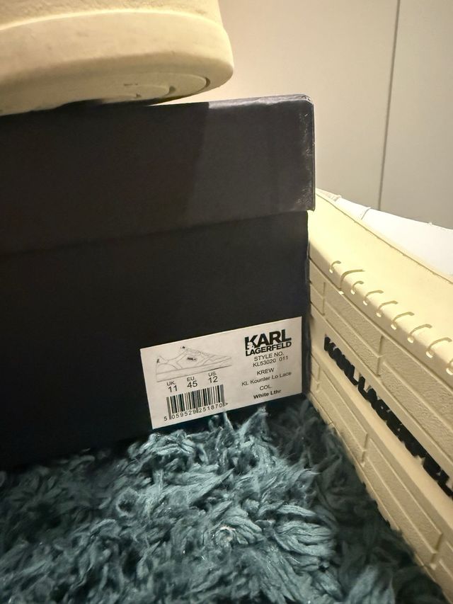 Zapatillas Karl Lagerfeld - Blancas y Beige