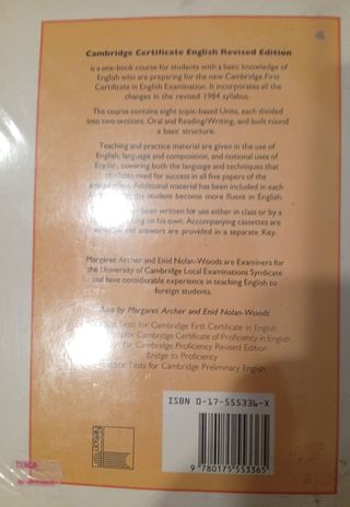 Cambridge Certificate English: A Course for Fir...