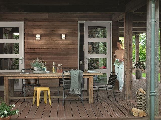 Lámpara aplique pared exterior PHILIPS PYTHON