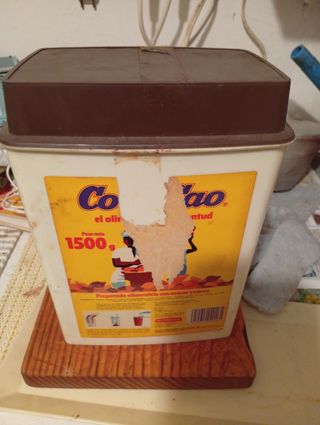 Latas vintage de Cola-Cao vintage