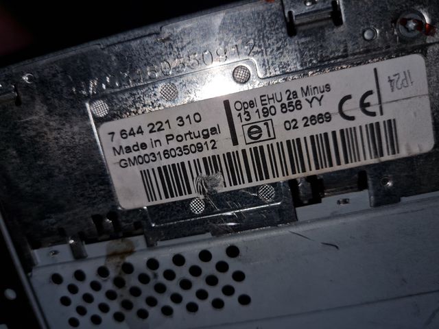 Autoradio CD Opel CD30 Grigio