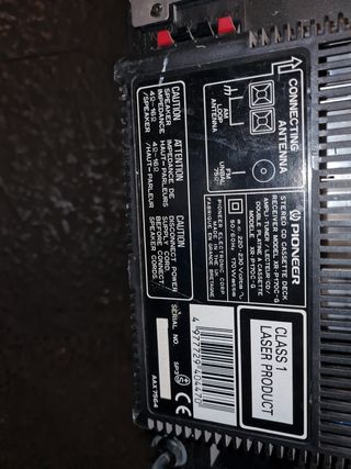 Minicadena Pioneer P170C-G