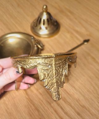 Incensario bronce antiguo