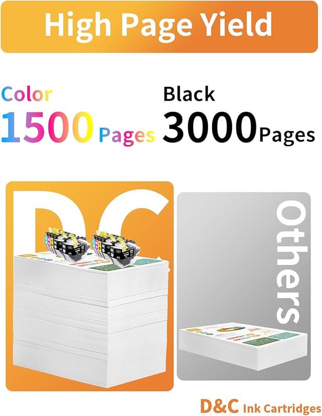 Tinta D&C LC422XL 10x Brother MFC-J5340DW