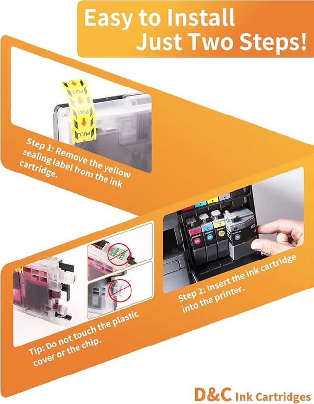 D&C LC422XL 10xTinta Brother MFC-J5340DW