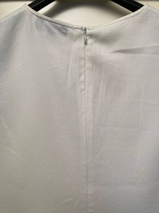 Miniabito anni '60 Gerani bianco