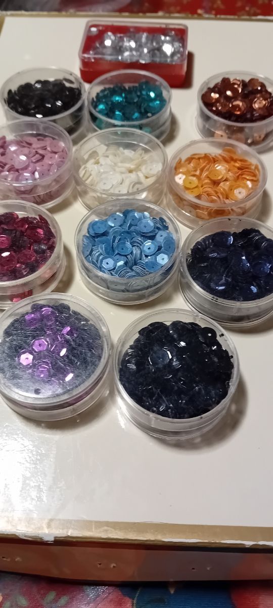 Paillettes multicolor