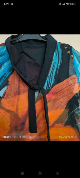 Blusa Desigual estampada