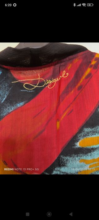 Blusa Desigual estampada