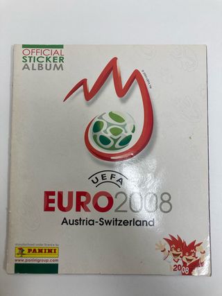 Álbum completo Eurocopa 2008 -Euro-Panini