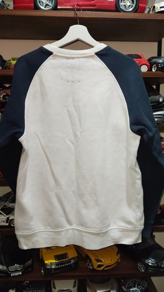 Sudadera Adidas | Blanco-Azul