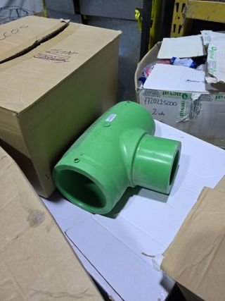 Tuberías PVC verdes fontanería PPR ABN verde 