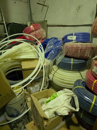 Tuberías PVC verdes fontanería PPR ABN verde 