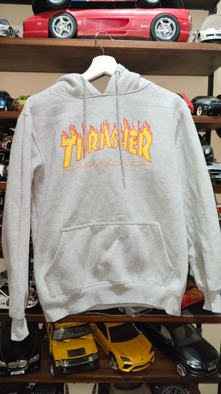 Sudadera Thrasher gris