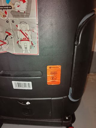 Silla coche grupo 2-3 isofix