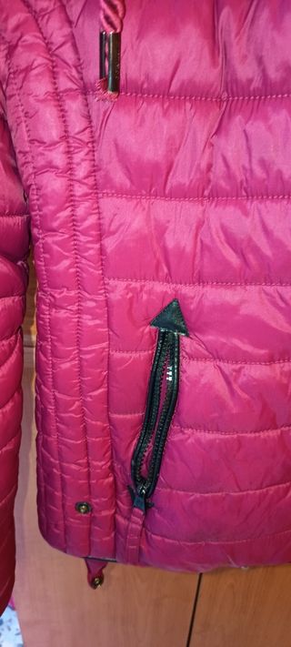 Chaqueta acolchada Navahoo roja TALLA - S 
