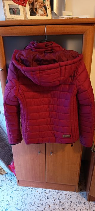Chaqueta acolchada Navahoo roja TALLA - S 