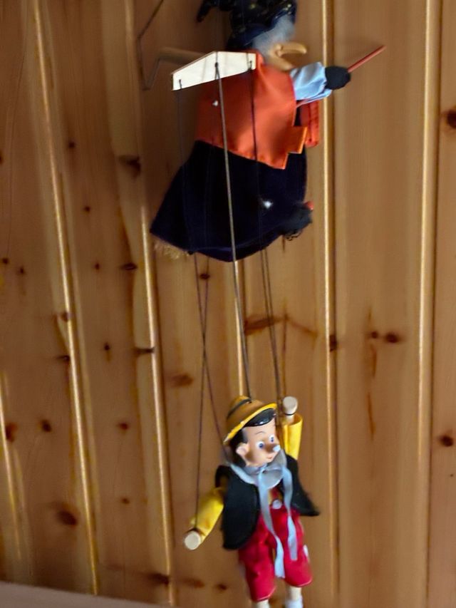 Marionetta Pinocchio vintage