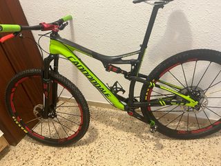 Bicicleta Mtb Cannondale Scalpel L cuadro carbono 