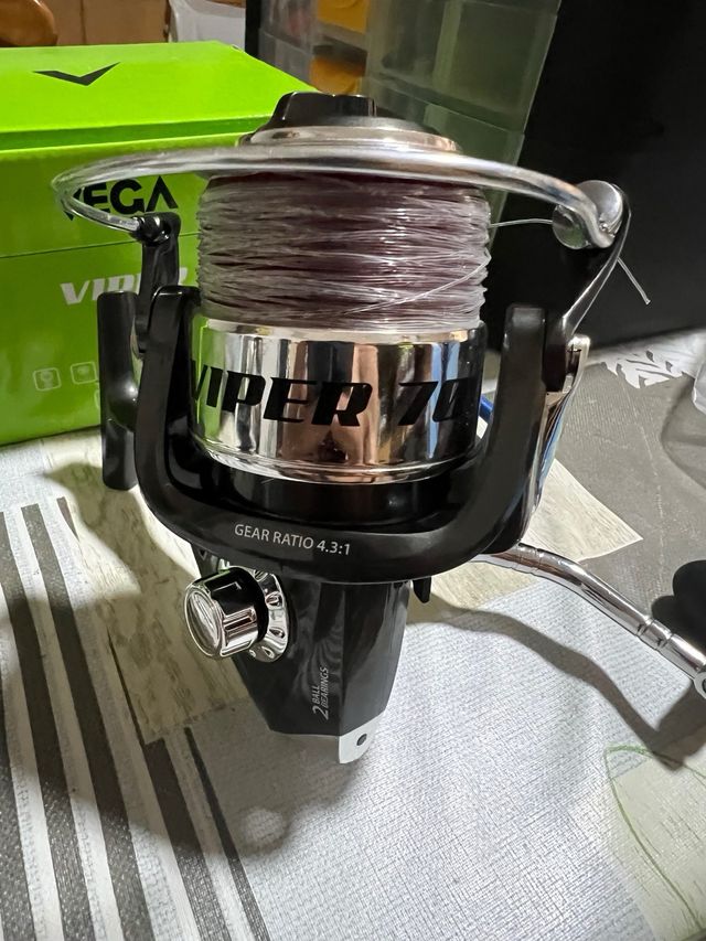 2 Carretes Pesca Vega Viper 70 Surfcasting