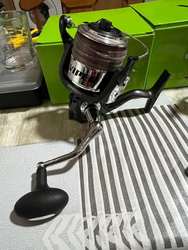 2 Carretes Pesca Vega Viper 70 Surfcasting