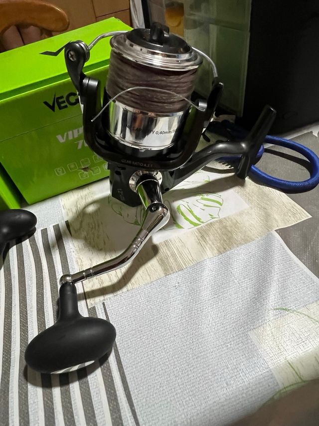 2 Carretes Pesca Vega Viper 70 Surfcasting