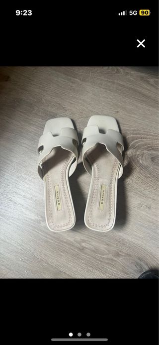 Sandalias Corina blancas