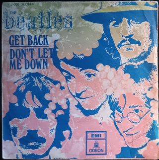 Single Vinilo Beatles: Get Back