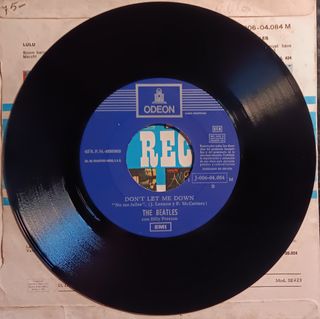 Single Vinilo Beatles: Get Back