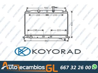 RADIADOR HYUNDAI ACCENT 1.4I 2006-