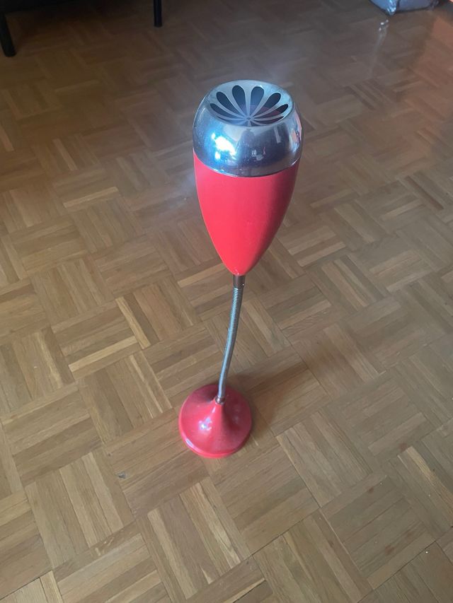 Posacenere rosso vintage Art Deco