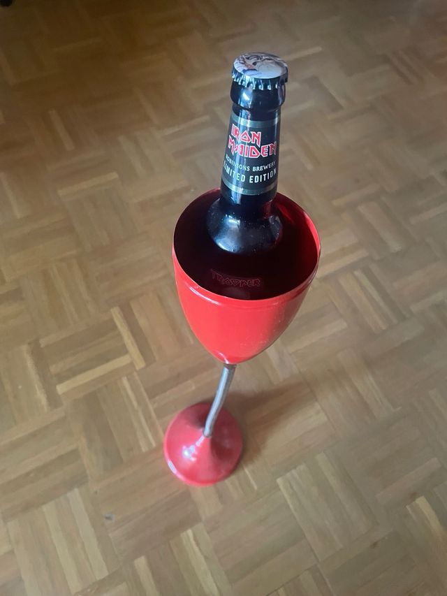 Posacenere rosso vintage Art Deco