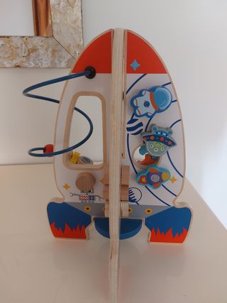 Gioco Montessori razzo: attività educative