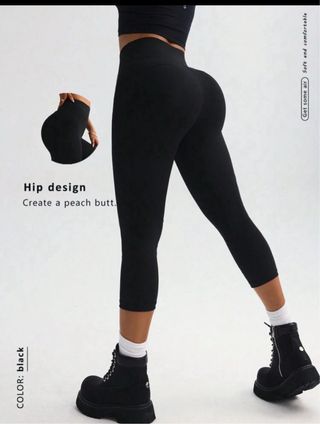 Leggings sportivi - neri e blu