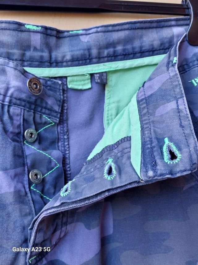 Bermuda mimetica uomo